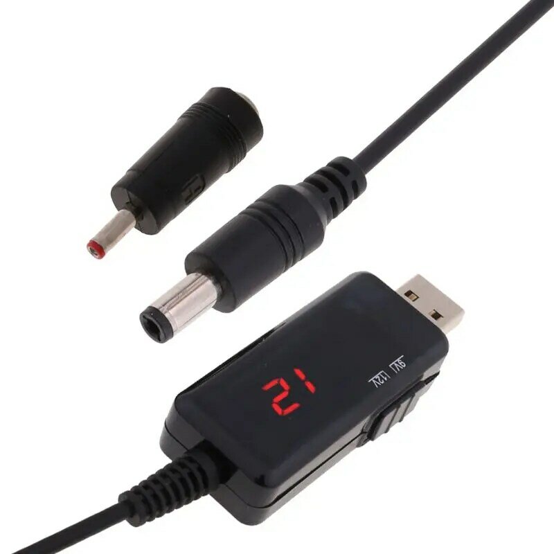 Untuk Converter untuk 5V 9V 12V USB Step Up Power Supply Adapter dengan