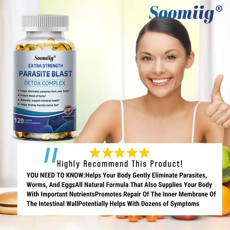 Super Parasitic Blast -Promotes Elimination of Harmful Organisms, Effectivelycleanseswaste and Toxins,supports Intestinal Health