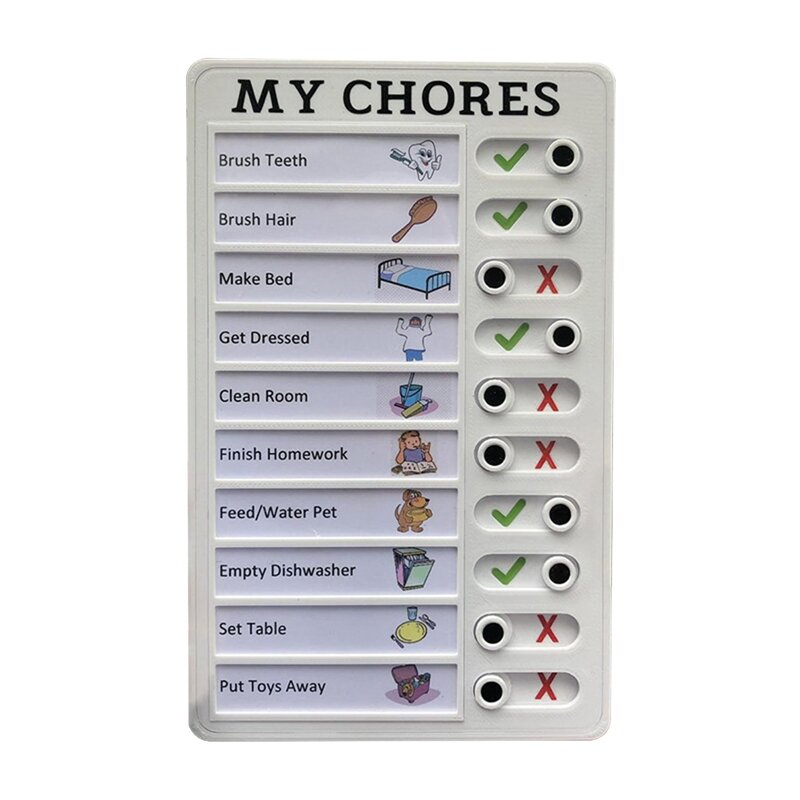 Checklist Note Marker Board Removable Chores Reusable Note Pad For Home Camping To Do List Chore Chart