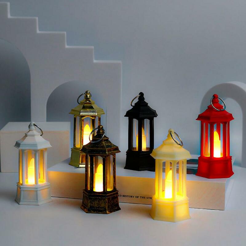 Flameless Candle Light Light Halloween Candle Light Battery-operated Led Candle Lantern with Hook Party Decoration Night Light