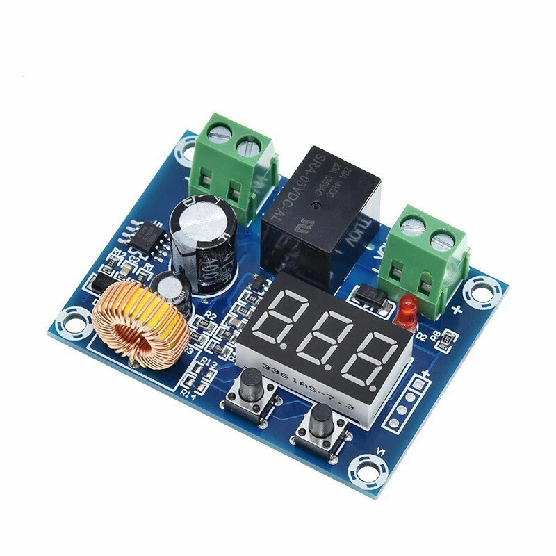 XH-M609 Charger Module DC 12V-36V Voltage OverDischarge Battery Protection Module Precise Low Voltage Disconnect Switch Cut Off