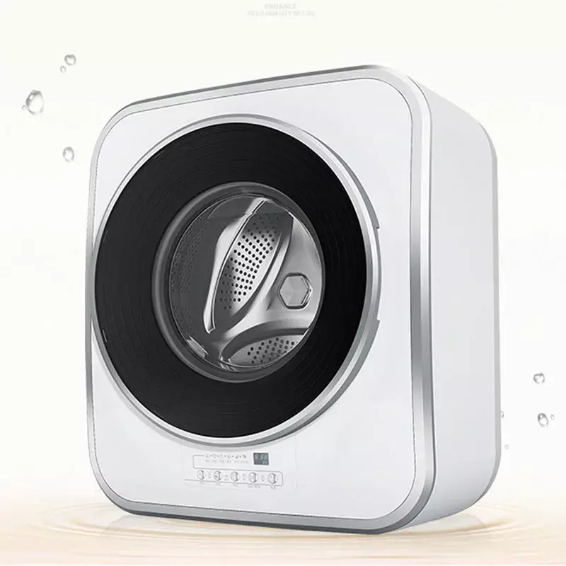 Lavadora automática pequeña y compacta para bebés y niños, máquina de lavado montada en la pared, duradera, XQG30-F01