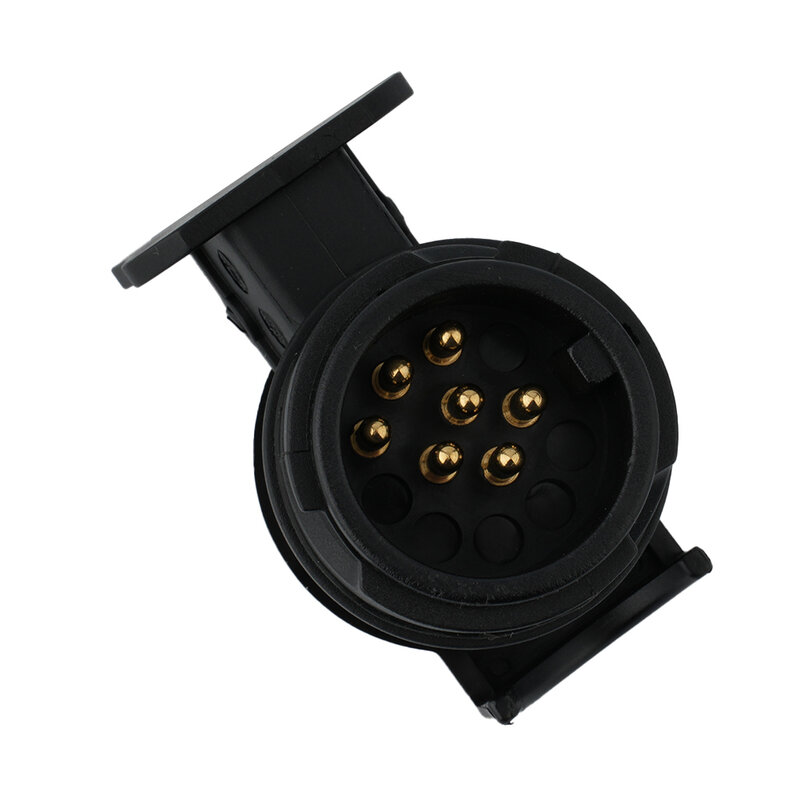 Reboque Off-Road Veículo Power Plug Connector, Adaptador de soquete modificado, Suprimentos de reboque caravana, 13 a 7 Pin