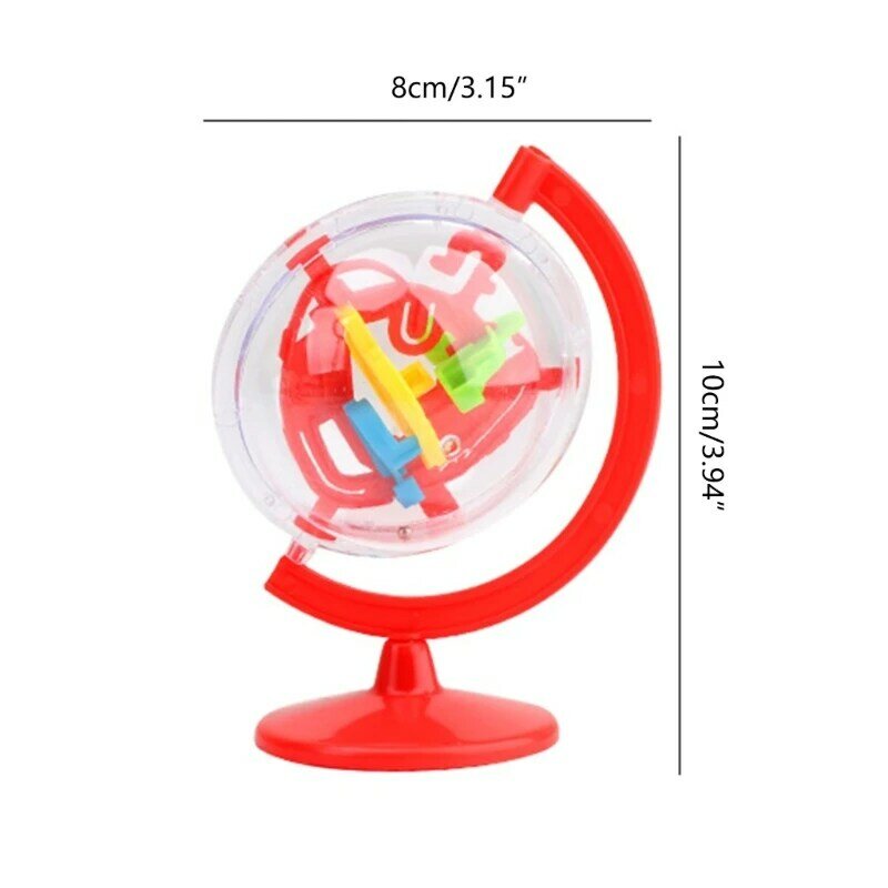 3D labirynt kula magiczna piłka układanka łamigłówki trudne wyzwanie intelektu sfera gra zabawka edukacyjna dla dorośli i dzieci