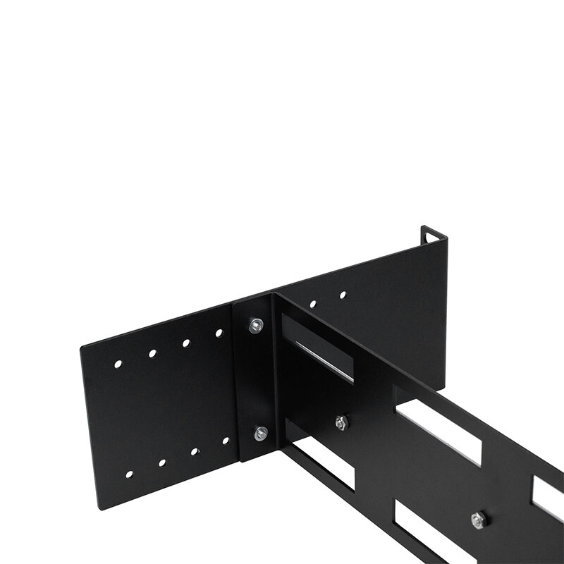 19-inch network cabinet bracket industrial-grade adjustable bracket guide rail switch transceiver power supply mounting bracket