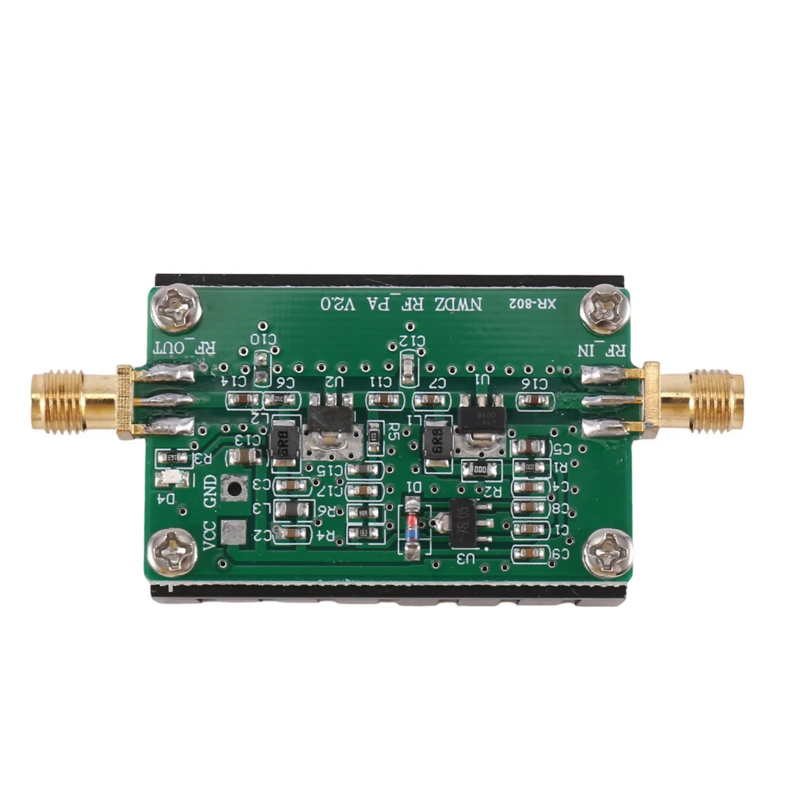 2MHZ-700MHZ RF wzmacniacz mocy 20DB 3W niski poziom szumów szerokopasmowy RF dla HF