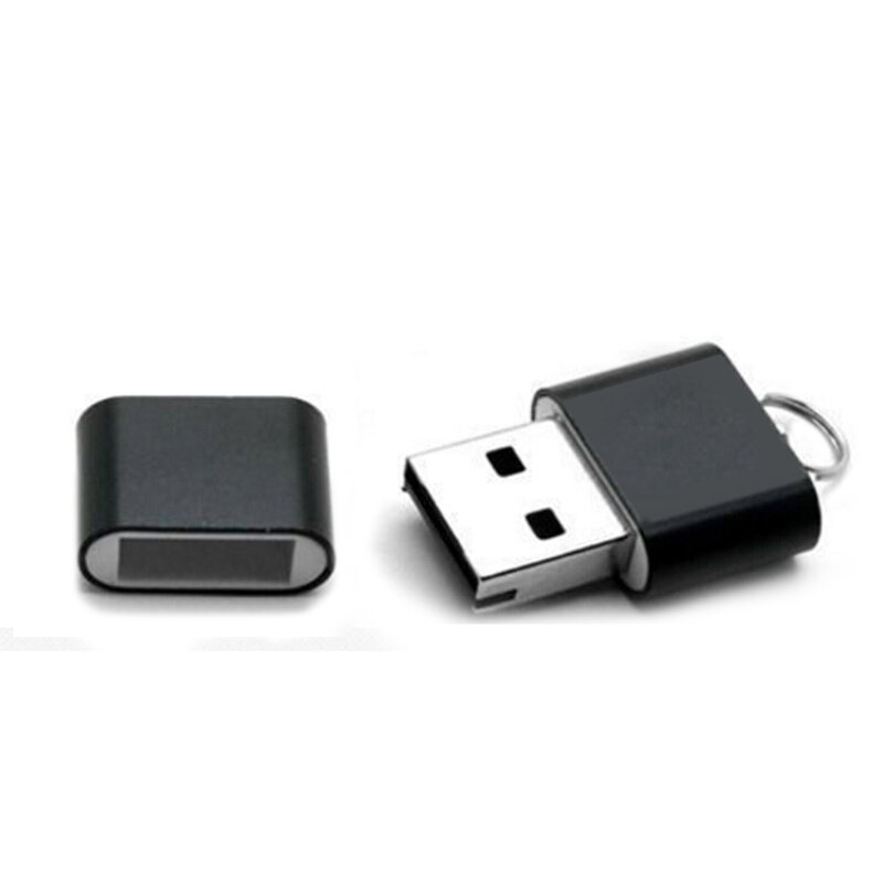Mini stop Aluminium USB 2.0 T Flash TF pamięć Micro SD Adapter czytnika kart do komputera PC/ Mac akcesoria do kart pamięci komputera