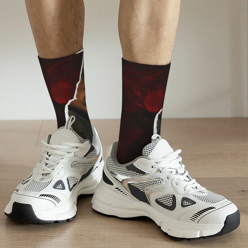 Сумасшедший дизайн Tom Blyth Coriolanus, спортивные носки из полиэстера, длинные носки для женщин и мужчин