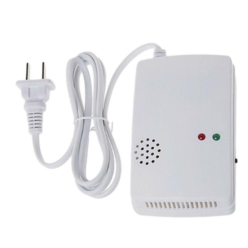 Natural Gas Detector Plug-in Methane Natural Gas Leak Detector For Home Kitchen RV Combustible Explosive Gas Alarm For LPG, LNG,