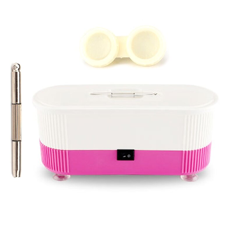 M2EE Ultrasonic Jewelry Cleaner Portable and Low Noise Ultrasonic Cleaner Machine for Jewelry Ring Retainer Eyeglass Watches