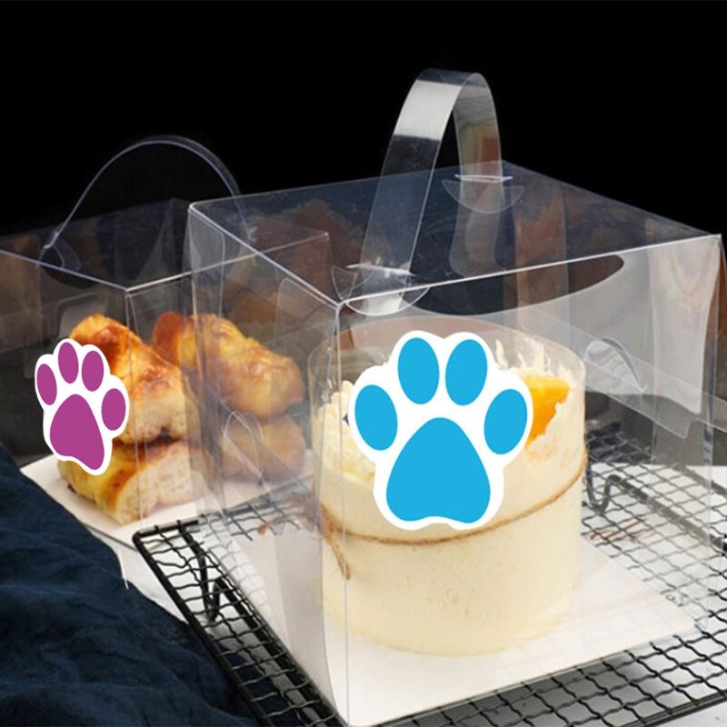 652F 500 stücke Pfote Drucken Aufkleber Hund für KATZE Etiketten Aufkleber für Laptop Belohnung Lehrer Student