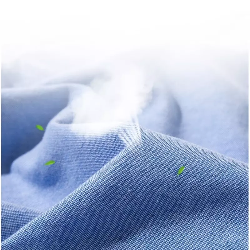 Camicie Casual da uomo d'affari di qualità estiva nuova manica corta 100% cotone Oxford morbido confortevole vestibilità regolare Plus Size