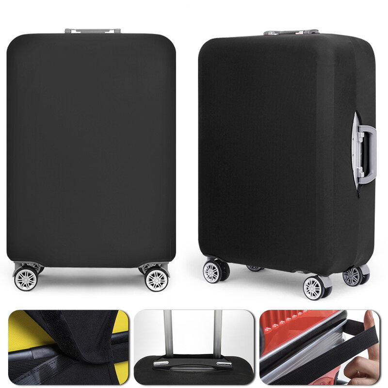 Juste de bagage élastique avec logo d'équipe, housse de bagage imprimée, housse de protection de valise, étui anti-poussière, accessoires de voyage, 18 ~ 32 pouces