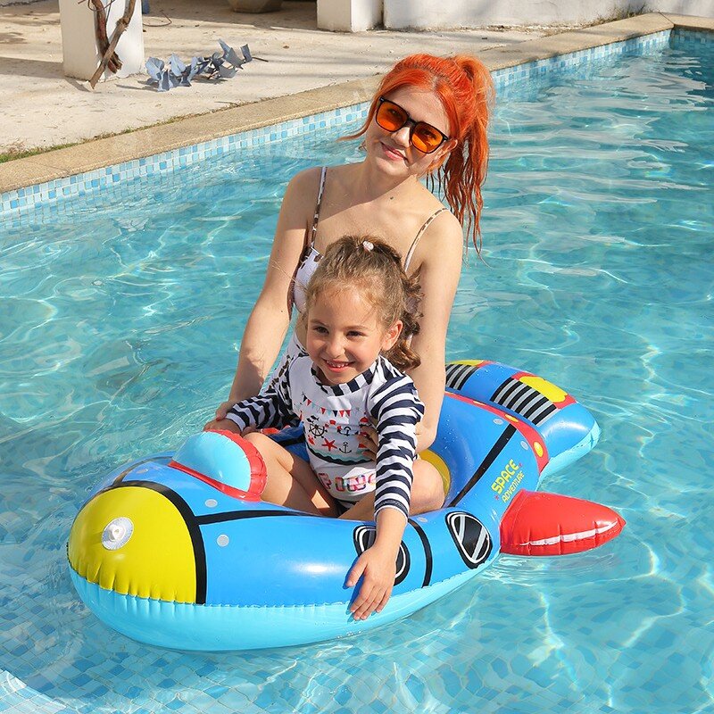 Schwimmen schwimmen Sommer Kinder Baby Schwimm sitz bedeckt Außen pool Eltern-Kind-Interaktion Wasser spielen Spielzeug Geschenke