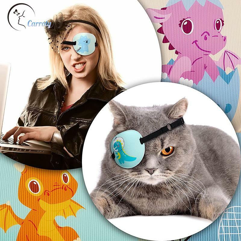 1 Pcs Child Occlusion Medical Eye Patch Obscure Astigmatism Training Eyeshade Amblyopia Eye Patches Cosplay Pirate Multiple Use