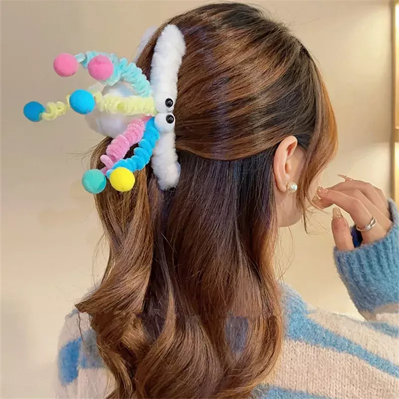 Aksesori rambut indah bando klip cakar rambut cakar rambut lucu stik jepit rambut lucu dekorasi manis untuk wanita gadis