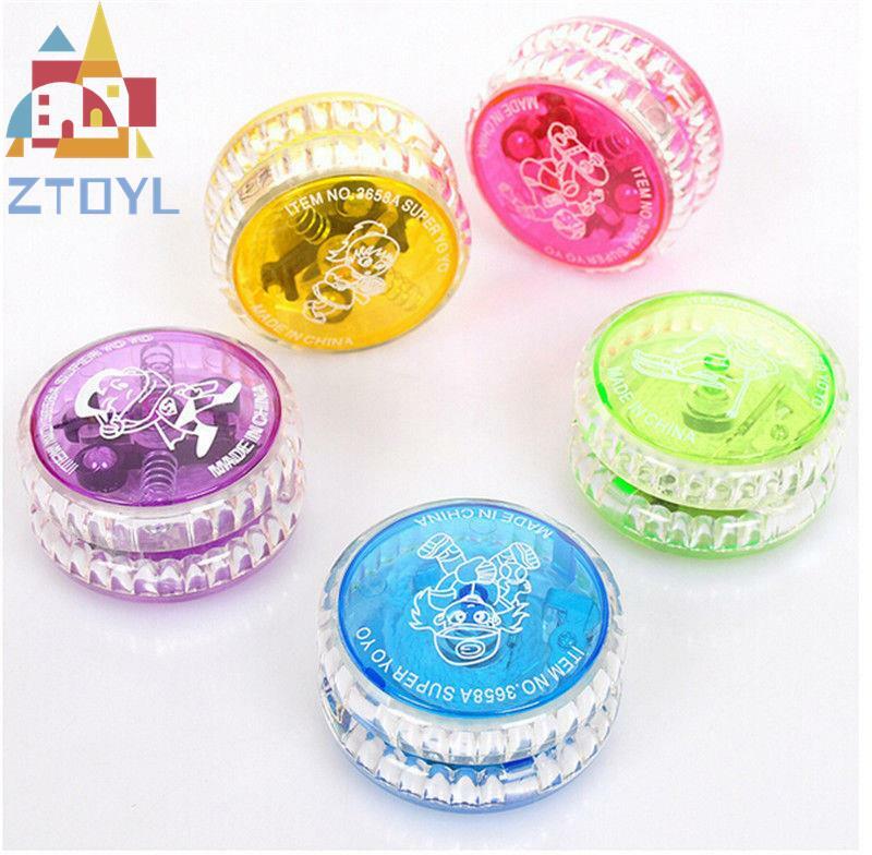 ZTOYL Bola de YoYo de alta velocidad para niños, mecanismo de embrague luminoso intermitente, juguetes yo-yo para niños, entretenimiento de fiesta, color aleatorio