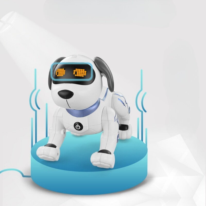 Pilot zdalnego sterowania dla dzieci Inteligentny robot kaskaderski Pies Muzyka Taniec Bioniczne programowanie Robot Pies Prezent urodzinowy dla dzieci