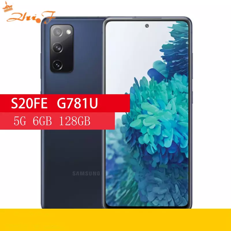 Samsung Galaxy S20 FE G781U 5G G781U1 6.5 "ROM 128GB RAM 6GB Snapdragon NFC Octa Core originale S20FE 5G sbloccato cellulare