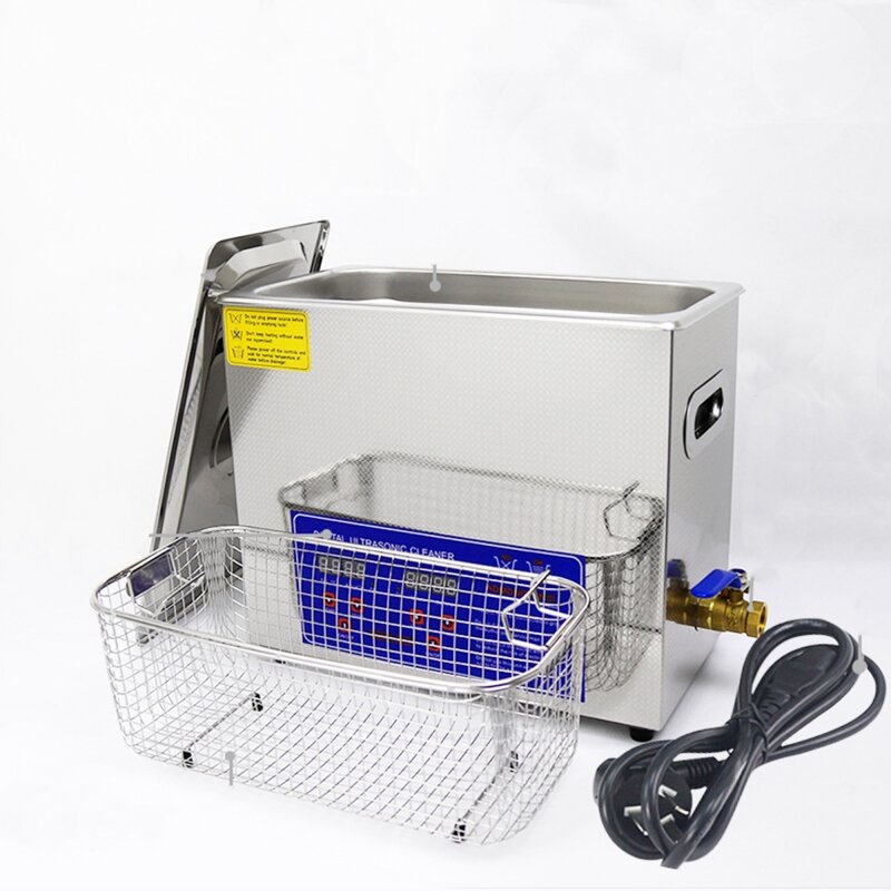 2//10l Edelstahl Ultraschall reiniger 40kHz industrielle Ultraschall waschmaschine Haushalts geräte