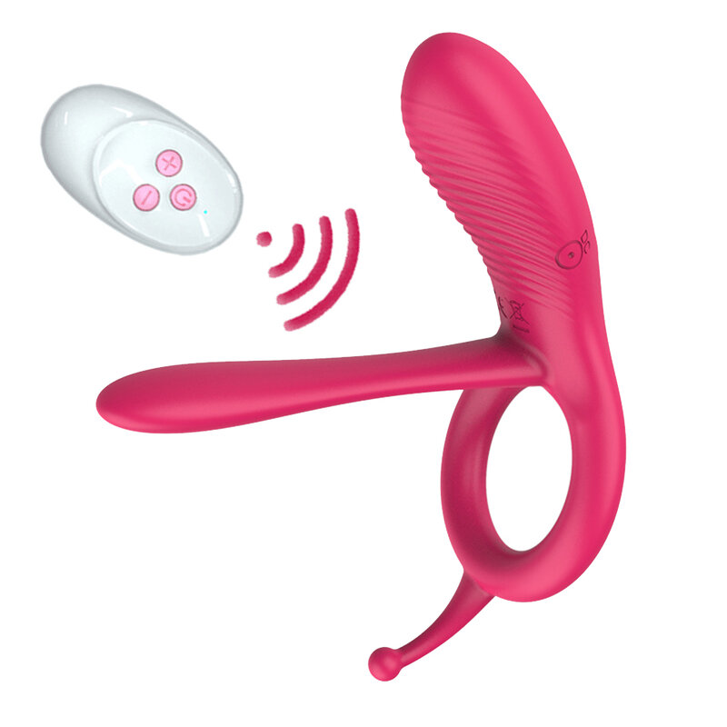 Long tongue Cock Sleeve Rings Vibrator for Men Penis Massager Male Prostate Stimulation Couple Clitoris Sucking Sex Toys