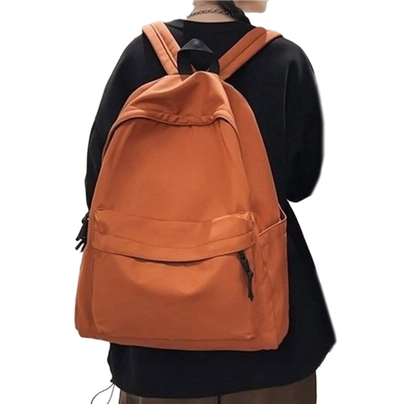 حقيبة ظهر مدرسية ذات سعة كبيرة للسفر وحقيبة ظهر من النايلون متعددة الاستخدامات