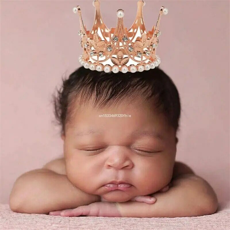 para fotografía recién nacidos con tema Princesa Príncipe realza elegancia fotos
