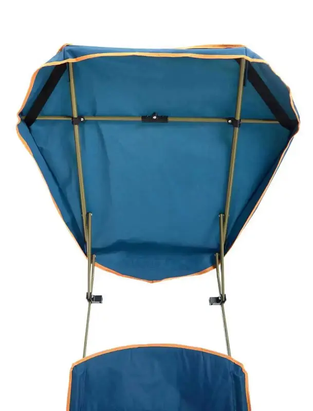 Quik Shade Max patenteado sombra, cadeira confortável, azul