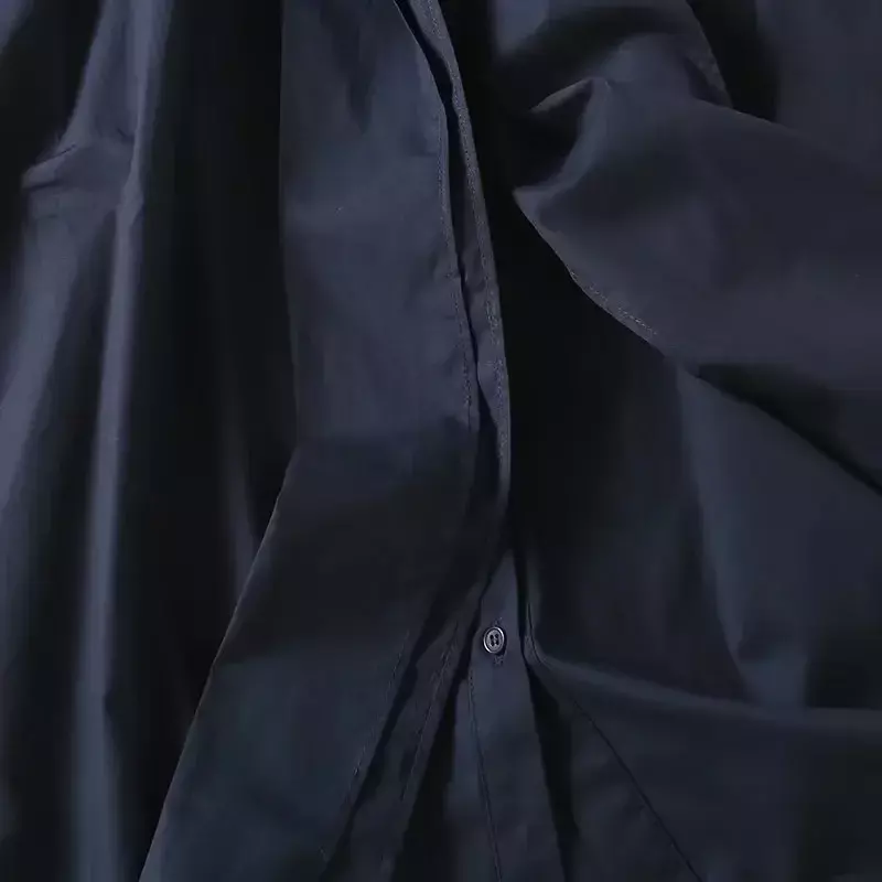 Vestido camisero Retro sin mangas para mujer, moda elegante, diseño minimalista, alta calidad, 2023