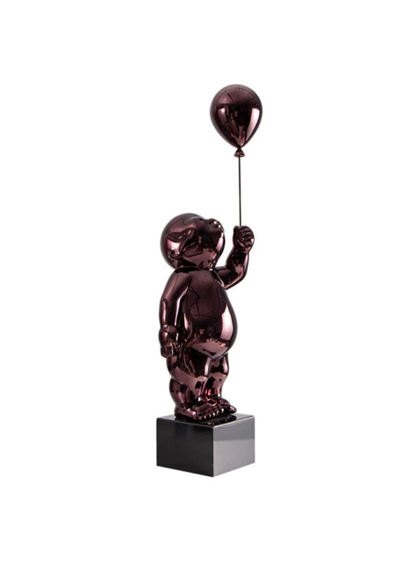 Fashion Cafe Decoration Nordic Style Balloon Child Sculpture Home Hotel Decoration