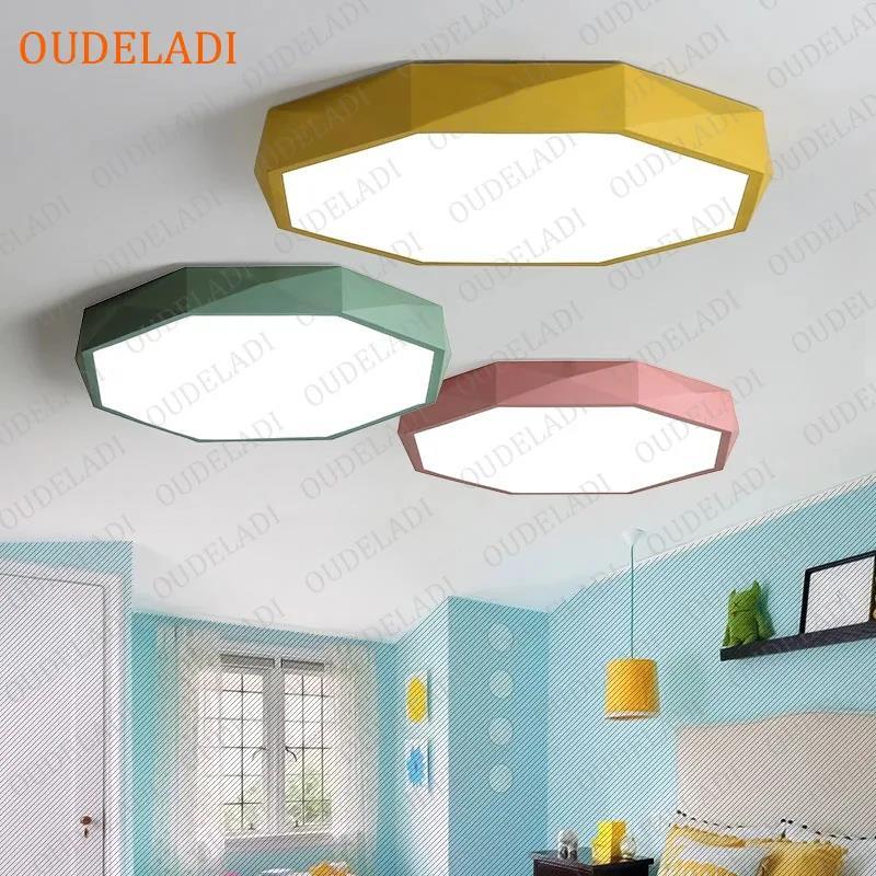 Modern LED luzes de teto, superfície montada lâmpada, sala, quarto, quarto de crianças, cozinha, cozinha, 50cm