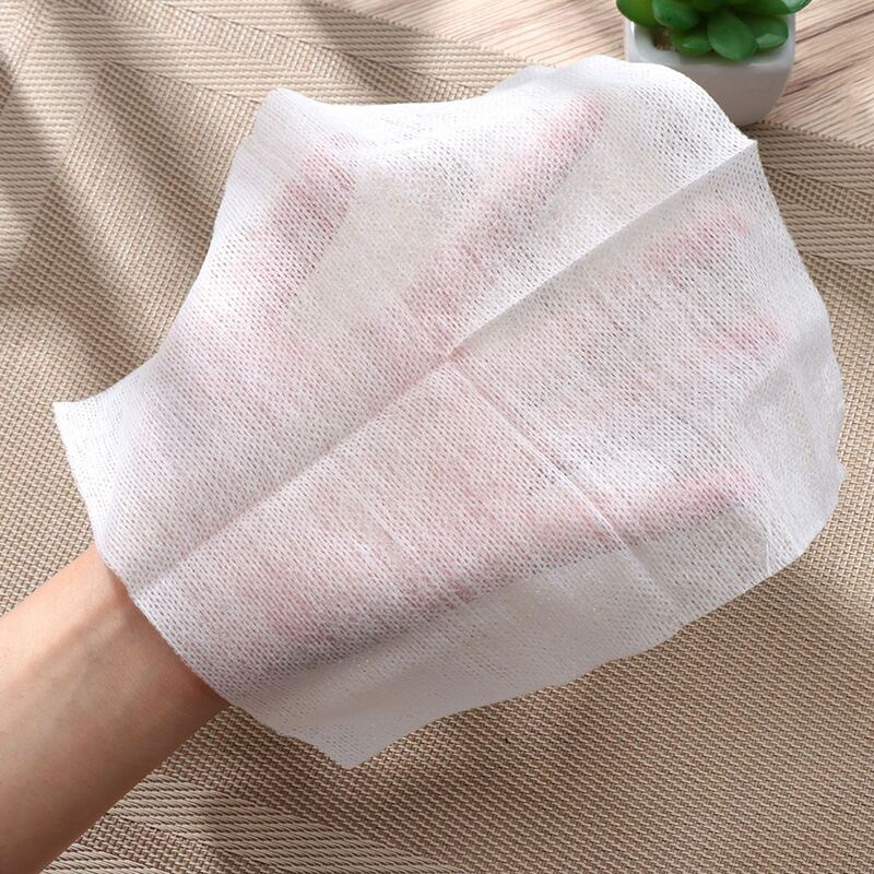 300 szt. Białe nietkane bawełniane chusteczki z niestrzępionego papieru narzędzia do makijażu włókniny gaza gąbkowa używane do pielęgnacji ran z bawełny do makijażu