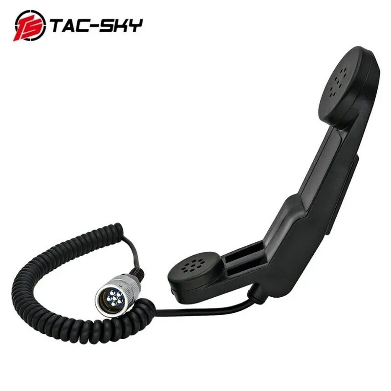 TS TAC-SKY-Caixa virtual do Walkie-Talkie, orador portátil H250, Micropho, 6 Pin Ptt, P 152, 152, 152A