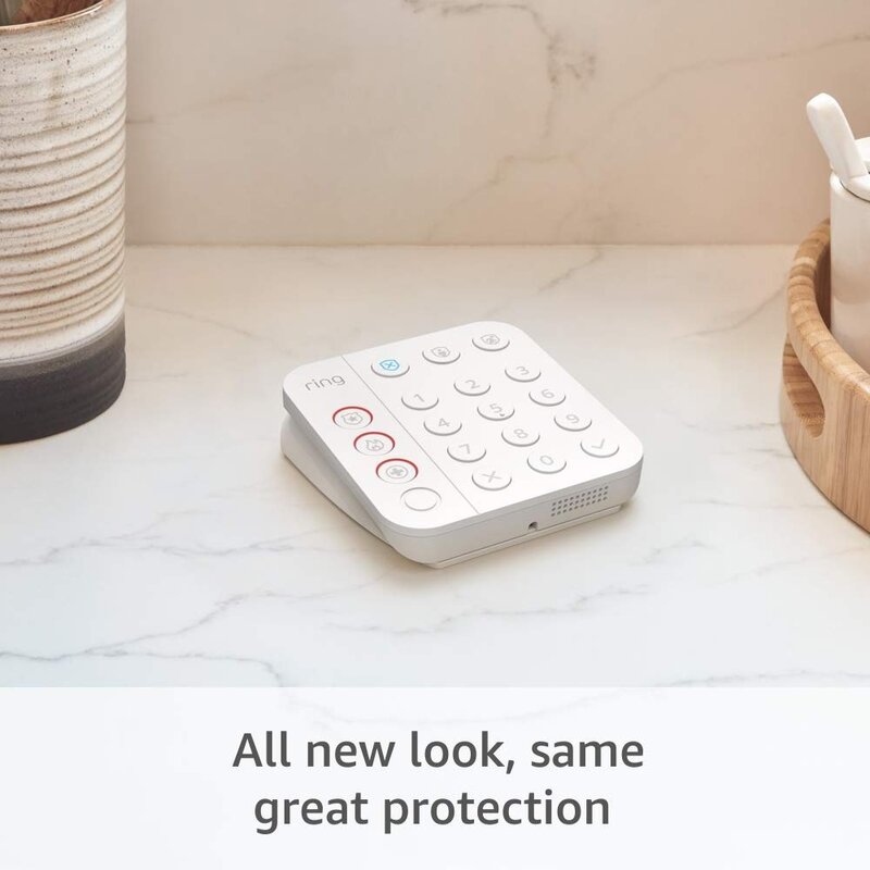 Комплект сигнализации из 8 предметов (2-е поколение)-домашняя система безопасности с 30-дневным бесплатным кольцом для защиты подписки Pro