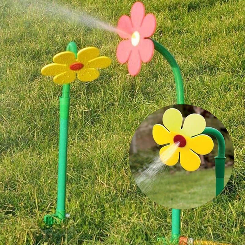 Arroseur rotatif fleurs folles, arroseur jardin en forme fleur