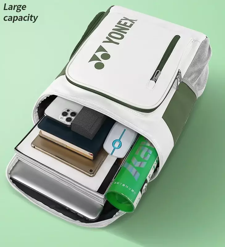 YONEX borsa sportiva da Tennis professionale da Badminton 2-3 pezzi racchetta di grande capacità con borsa per scarpe borsa per racchette Unisex di alta qualità