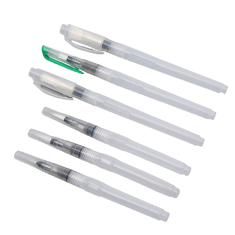 Прозрачная заостренная нейлоновая ручка для хранения волос, фоторучка, водорастворимый цветной карандаш, фоторучка