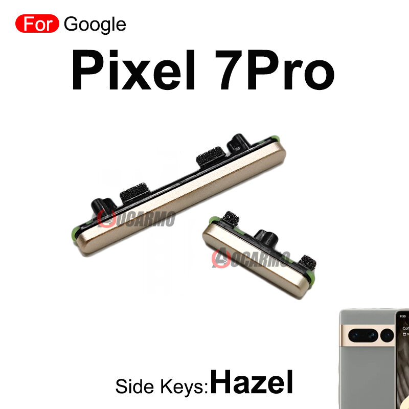 อะไหล่สำหรับ Google Pixel 7 7Pro Pro ปุ่มปุ่มปรับระดับเสียง