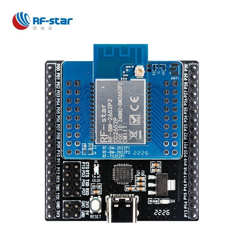 Ti cc2652p zigbee modul RF-BM-2652P2I entwicklungs board kit