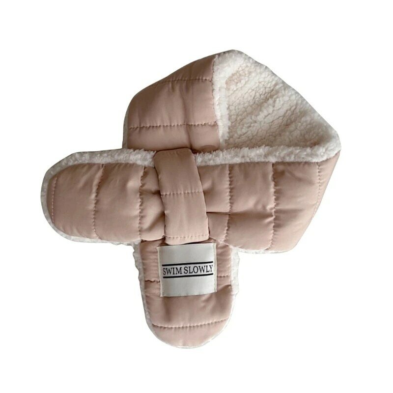 Fashionable Plush Scarf Lovely Kids Fleece Neck Wrap Neck Warmer Versatile DropShipping