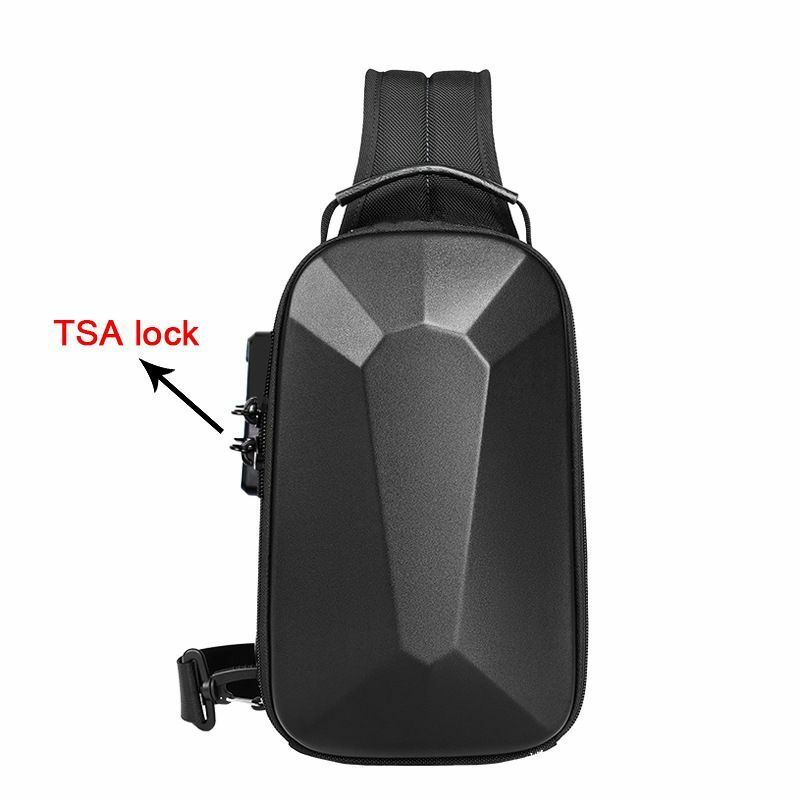 EVA Anti-collision Chest Bag Casual Shoulder Bag Carrying Case For Steam Deck NS Switch Ipad And Other Gaming Accessories