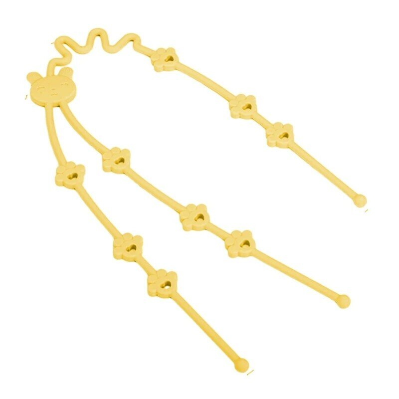 Anti-drop touw Fopspeenriem Bijtring Speelgoed Fopspeen Chain Babybenodigdheden