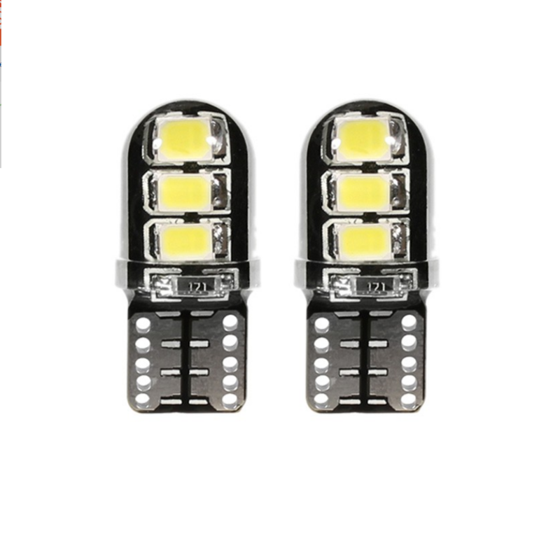 Auto T10 W 5W 6smd 2835 Led Lamp Canbus Breedte Indicator Licht Led Lamp Canbus Canbus Siliconen Dome Licht Acesstories