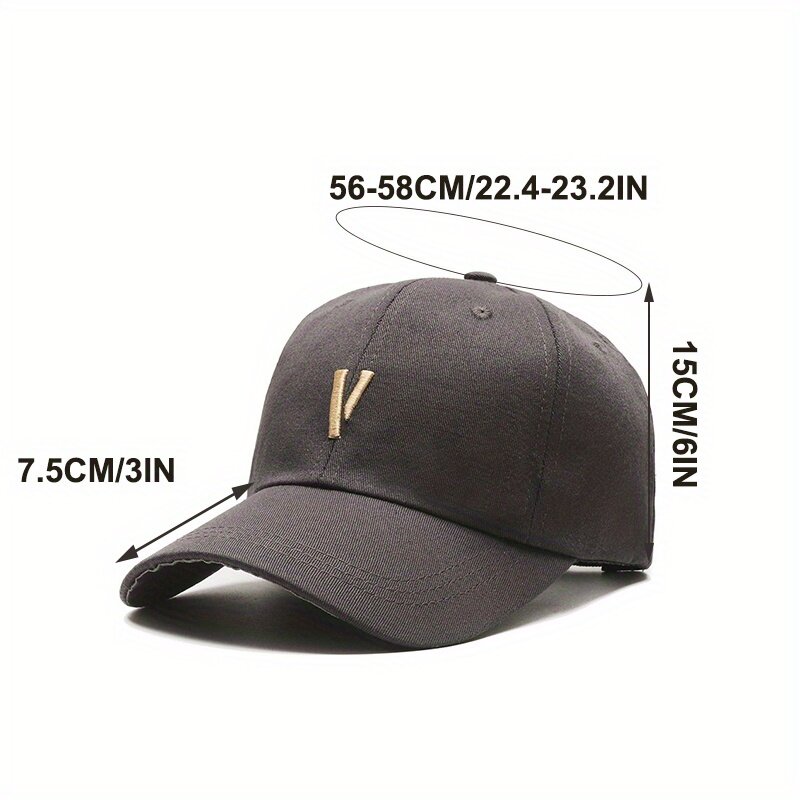 Adjustable Letter Embroidered Baseball Cap Sun Protection Snapback Caps For Women Men Summer Outdoor Travel Sport Hiking Dad Hat
