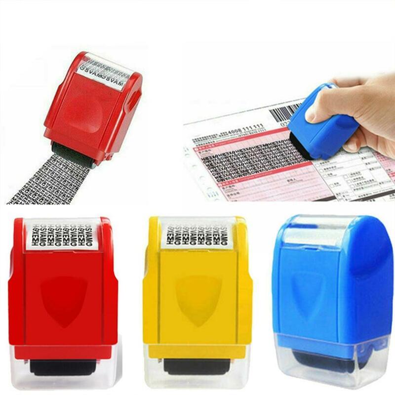 Roller Seal Stamp Protection Roller Stamp Anti-theft Of Personal Information Anti-leakage For Confidential Data Privacy Hot Sale