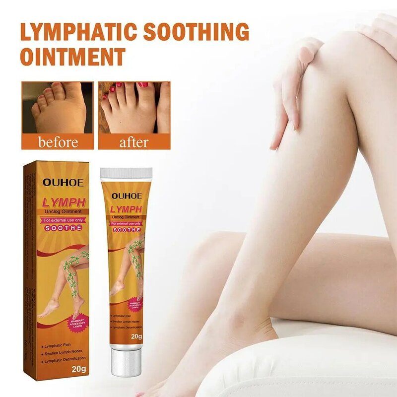 1/2/5X Ginger AntiSwelling LympUnclog Ointment Body Cream Psorasis Creams Ointment Treatment Psoiasis Balm For Your Skin Problem