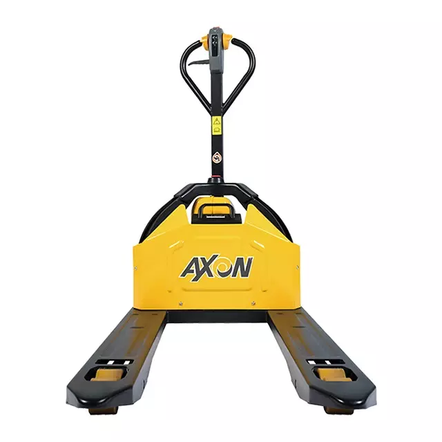 Wholesale AXON Plug Electric Hand Pallet Truck 1.2 Ton Pallet jack With Lithium Battery
