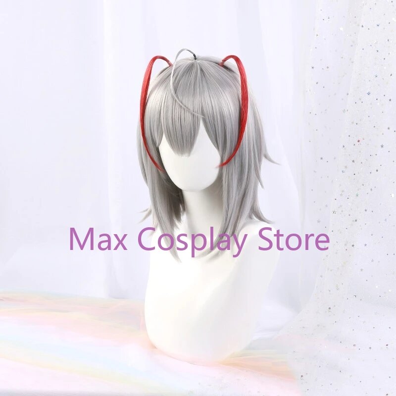 Max Game Arknights W Medic Battle Suit Lovely Uniform Headwear Cosplay Costume Halloween Outfit Dailydress for Women Wig Shoes
