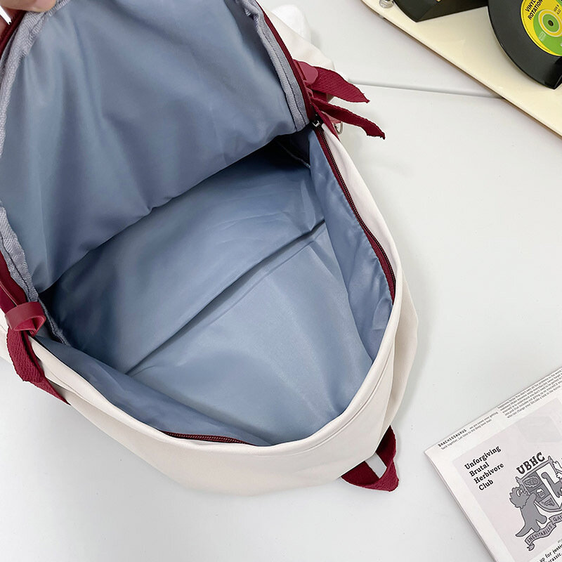 Fashion Multipocket Nylon Women Backpack Female Big Waterproof Back Bag Portable School Backpack For Girl Student Schoolbag Cool