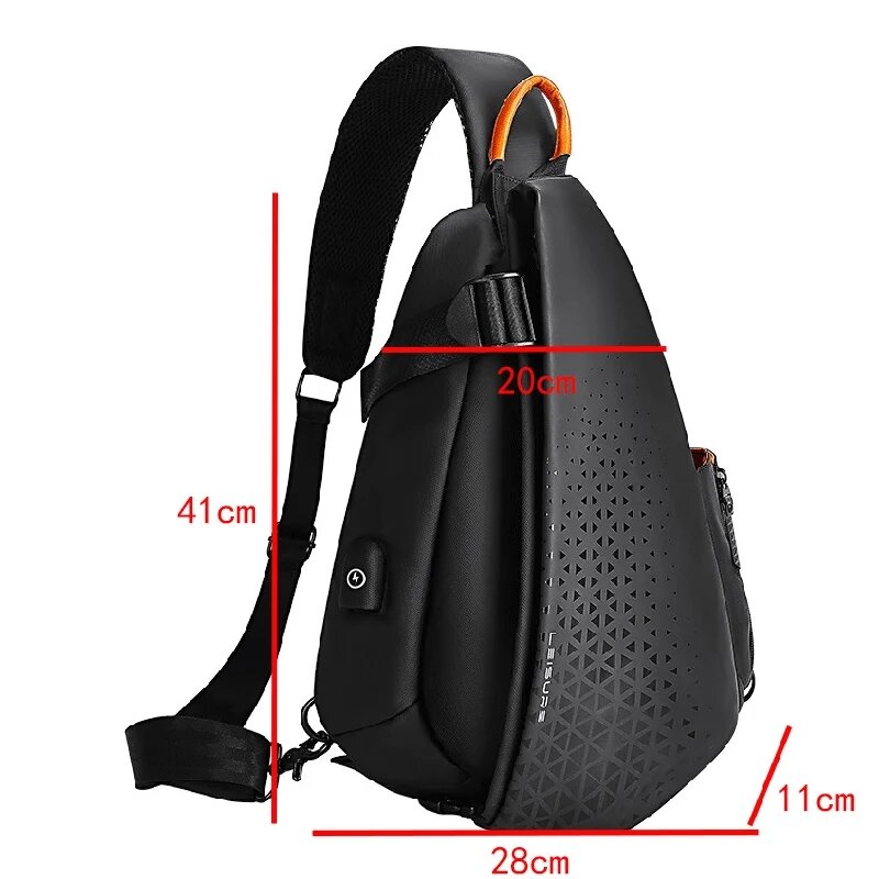 Сумка для планшета, вместительная сумка через плечо, функциональная сумка-мессенджер, мотоциклетный рюкзак, брендовые нагрудные сумки